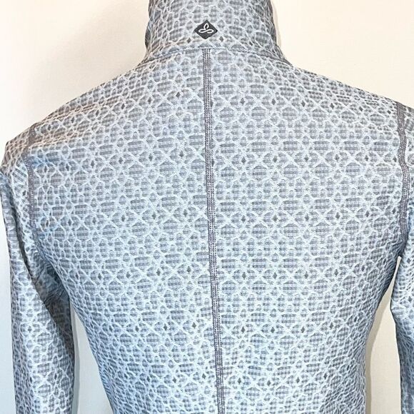 NWOT Prana Silver Jacquard Reeve Jacket Women’s Sz XS 4-6 - Picture 10 of 12